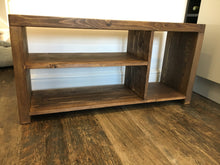 Load image into Gallery viewer, Rustic Shoe Rack / Boot Storage Bench