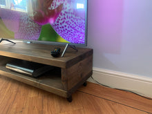 Load image into Gallery viewer, TV Hifi Stand / Cabinet, Rustic Handmade - FREE DELIVERY

