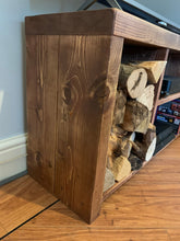 Load image into Gallery viewer, Handmade Rustic Television Stand - Custom Media Cabinet with Free Delivery
